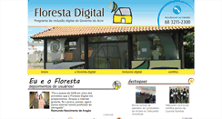 Desktop Screenshot of florestadigital.acre.gov.br